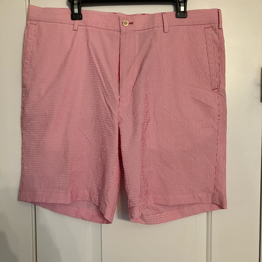 Peter Millar Pink Striped Men's Shorts